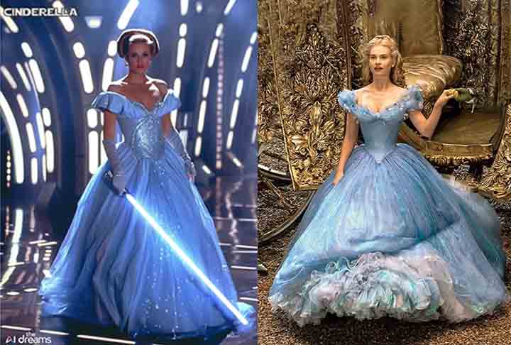 Cinderela é a personagem principal do filme da Disney de 1950, de mesmo nome, e suas duas continuações. Ela foi dublada pela falecida Ilene Woods, no filme original, e por Jennifer Hale nas continuações do filme, e é a segunda das princesas da Disney.