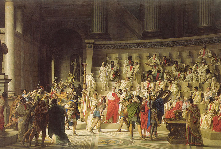 A teoria mais aceita sugere que a montagem inicial foi feita por uma comunidade neolítica e modificada pelos romanos, possivelmente por respeito ou crenças supersticiosas. 