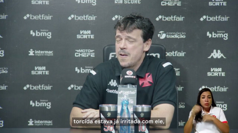 Diniz diz que não entendeu gesto de Loide e irá conversar com atleta