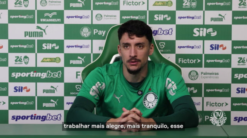 Piquerez exalta 'sintonia' entre torcida e jogadores do Palmeiras