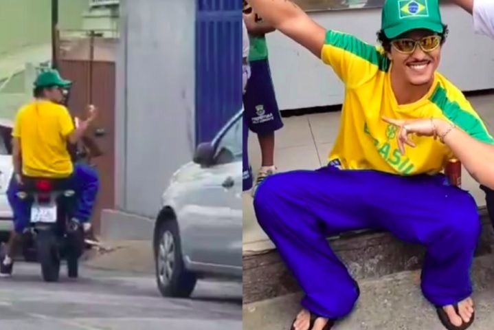 Bruno Mars esteve no Brasil em três ocasiões. Na última, em 2024, ele fez 15 apresentações ao longo de mais de um mês em cinco cidades diferentes e fez de tudo: comeu pão de queijo, bebeu cerveja em bar, comandou uma festa como DJ e até andou de moto!
