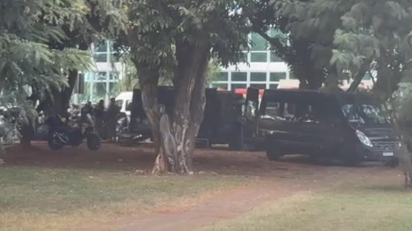 Polícia isolou área em torno de Ministério do Desenvolvimento Social
