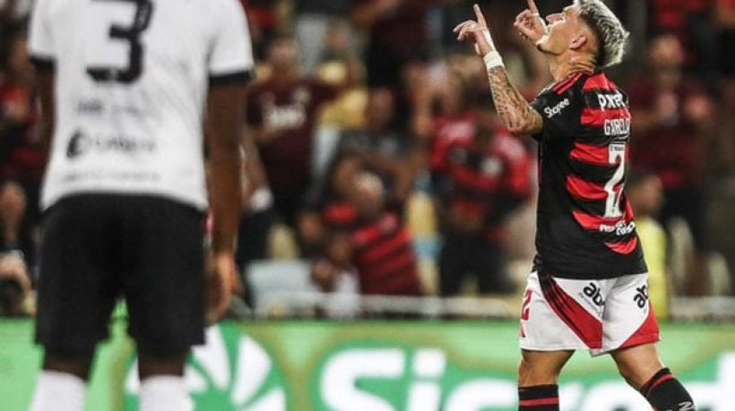 Com Wesley suspenso, uruguaio, que foi bem e fez gol conta o Botafogo-PB, será titular no domingo e ganha elogio do técnico  do Flamengo 