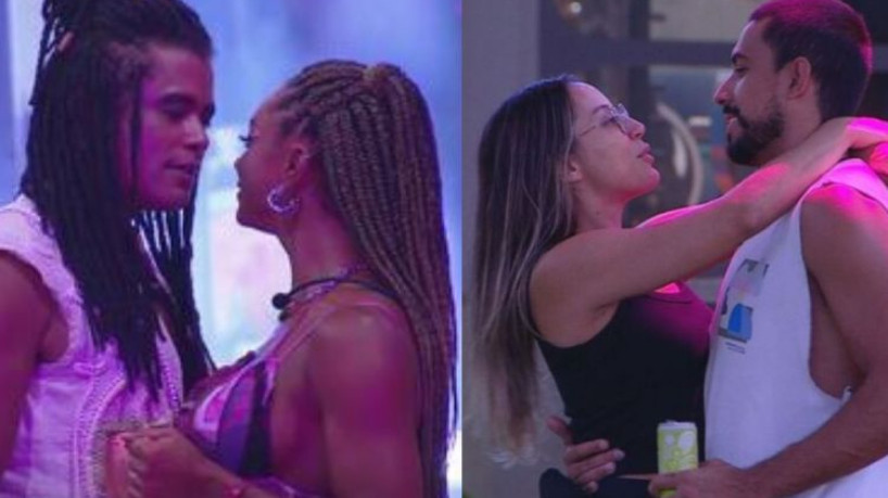 Como estão os casais formados no BBB 25? Veja a seguir
 