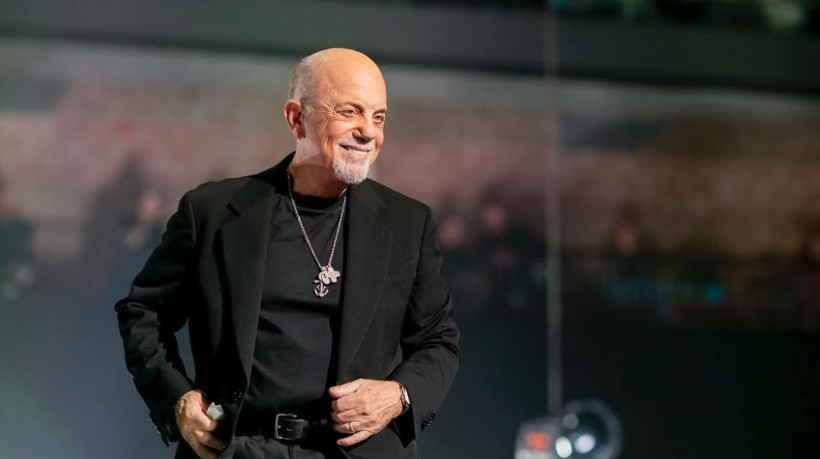Músico e pianista Billy Joel, das canções 