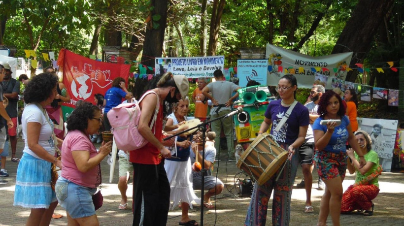 O evento acontece no Parque Rio Branco, uma área de preservação ambiental com 77.089,50 metros quadrados, em Fortaleza
