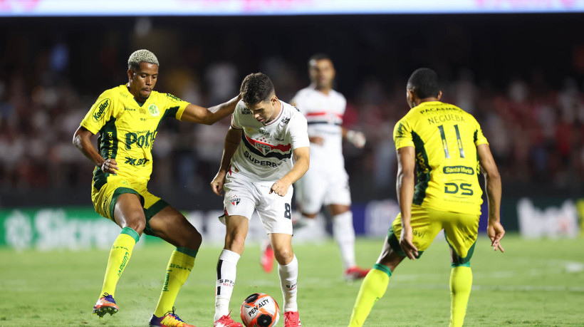 O São Paul vai enfrentar o Mirassol hoje, 24, pelo Brasileirão.