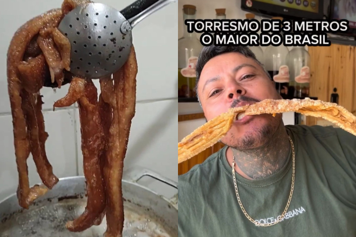 Para manter a qualidade, o comerciante compra carne fresca diariamente e usa panelas especiais, segundo ele para garantir crocância por fora e maciez por dentro.