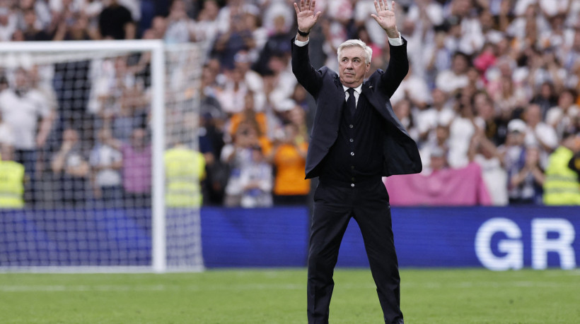 Diante da Real Sociedad, o técnico Carlo Ancelotti fez seu último jogo a frente do Real Madrid