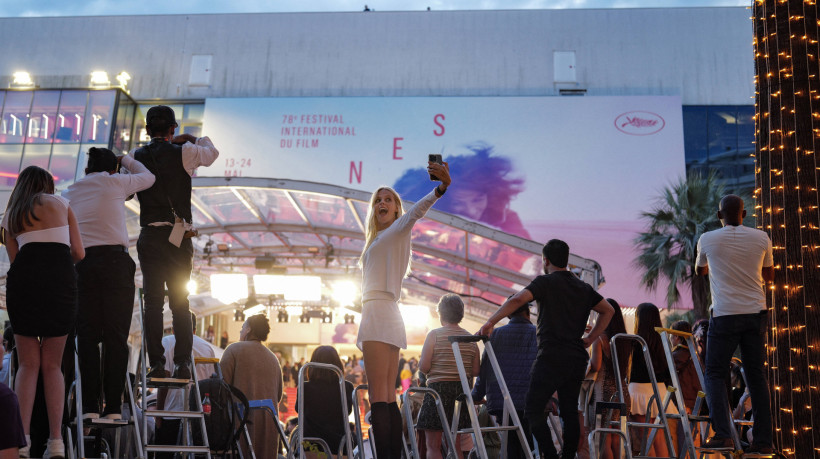 O exterior do Palais de Festival na 78ª edição do Festival de Cinema de Cannes