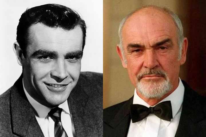 Sean Connery (7 fimes) - O escocês Sean Connery foi o primeiro ator a interpretar Bond no cinema e é considerado por muitos como o definitivo 007. 