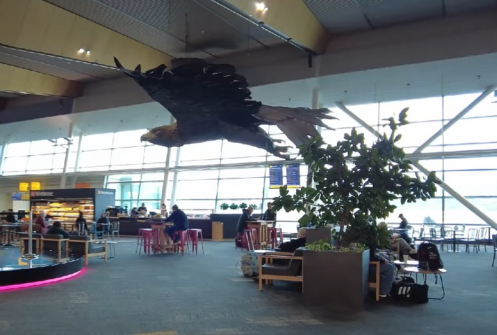 A presença das esculturas reforçava a forte ligação entre a Nova Zelândia e o universo fantástico criado por J.R.R. Tolkien.