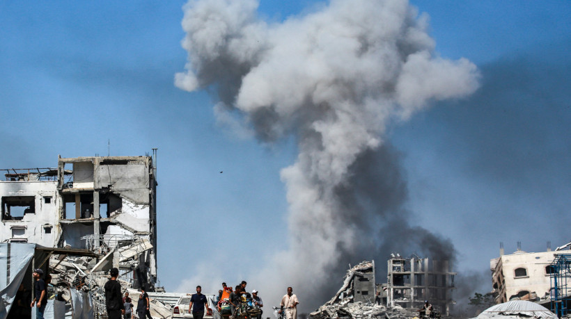 ￼ATAQUE israelense no norte da Faixa de Gaza