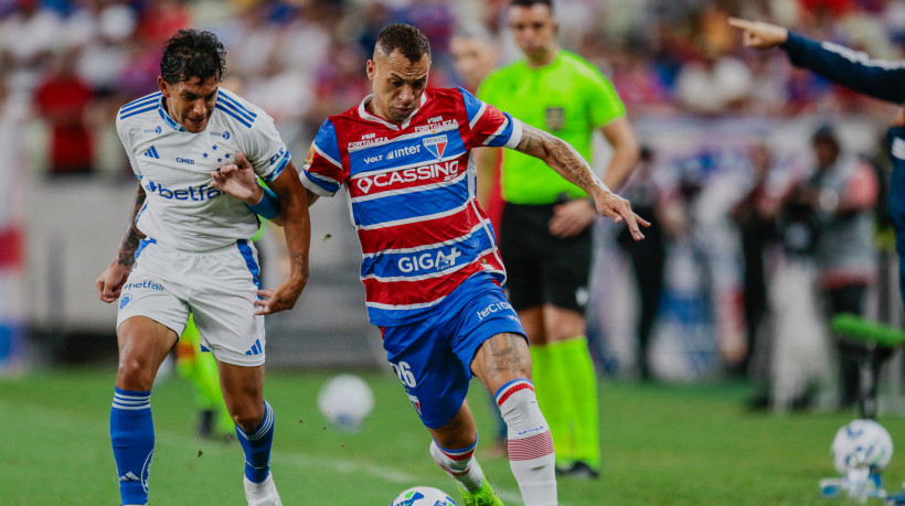 FORTALEZA, CEARÁ, BRASIL, 25-05-2025: Jogo Fortaleza X Cruzeiro, pelo Campeonato Brasileiro Série A, com vitória do time mineiro. (Foto: Fernanda Barros/ O Povo)