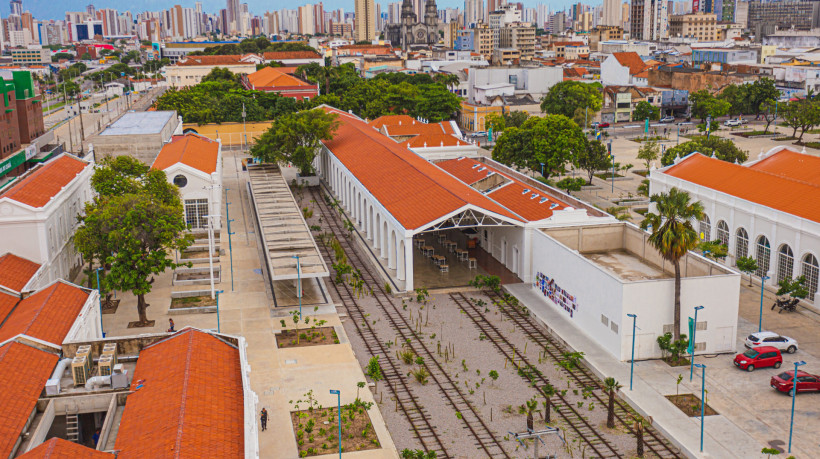 Museu Ferroviário Estação João Felipe, no Complexo Cultural Estação das Artes, promove visita guiada nas áreas do antigo prédio da estação de trem