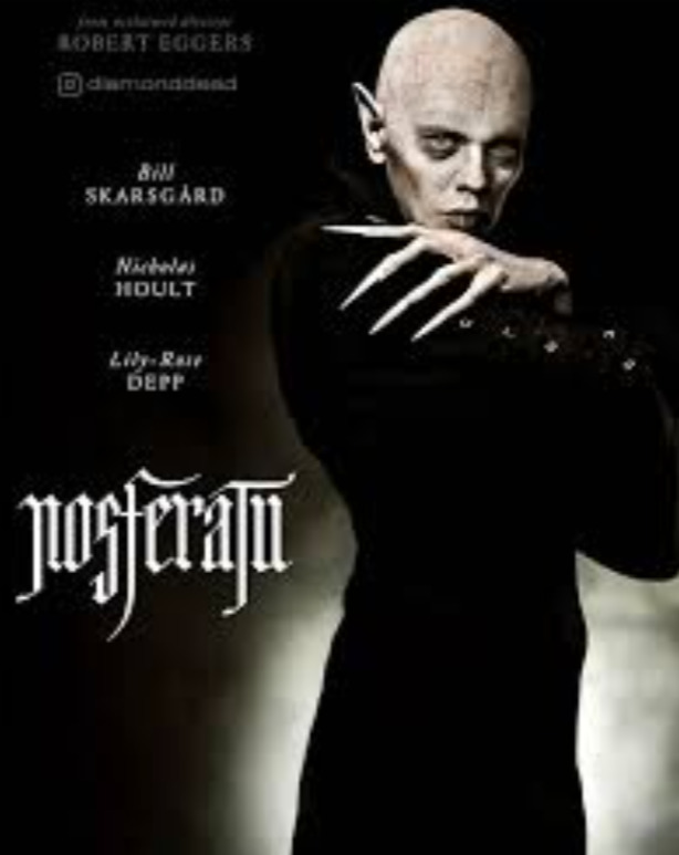 O ator sueco Bill Skarsgård interpretou o vampiro em Nosferatu, filme dirigido por Robert Eggers e lançado em dezembro de 2024. 
