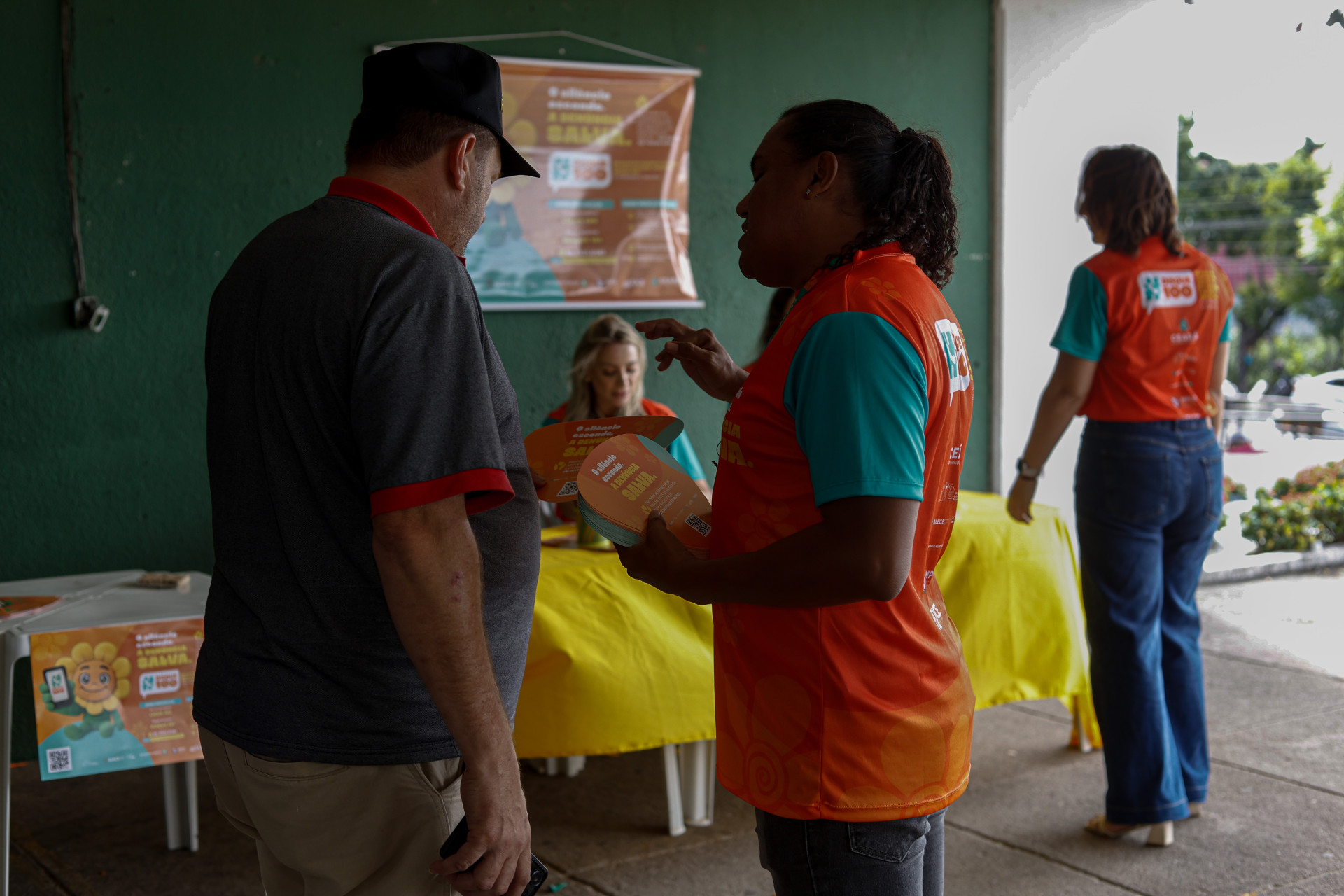 Campanha de prevenção e combate ao abuso e à exploração sexual contra crianças e adolescentes na CEASA - Maracanaú