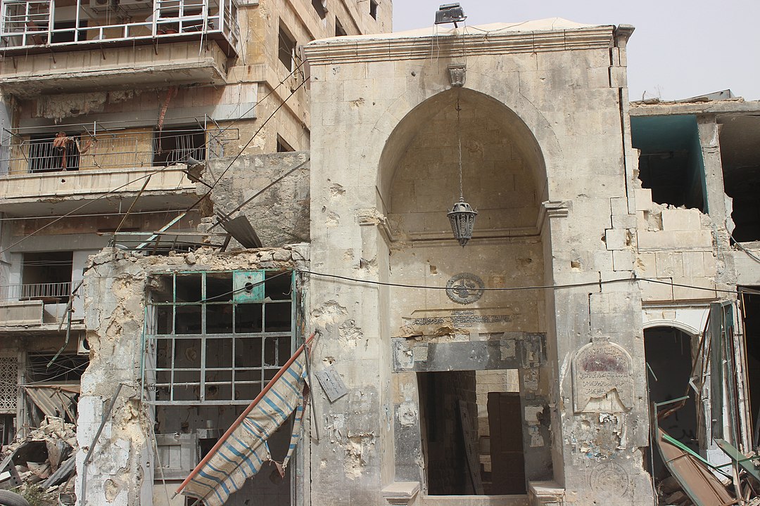 Isso já ocorreu na cidade de Alepo, na Síria, durante a Guerra Civil que devastou muitas construções. 