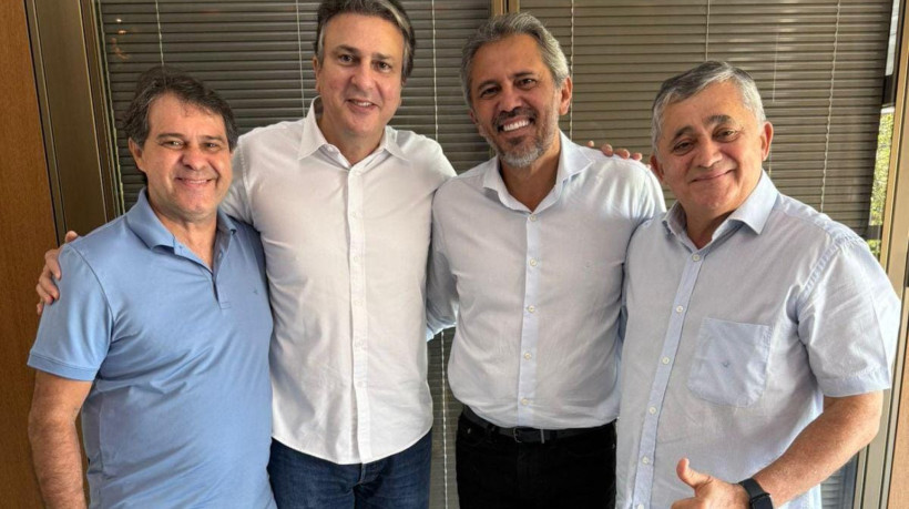 Evandro Leitão, Camilo Santana, Elmano de Freitas e José Guimarães