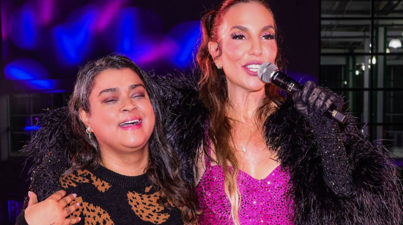 Preta Gil e Ivete Sangalo são amigas de longa data e já gravaram uma música juntas em 2014