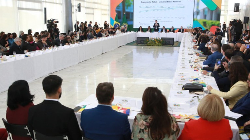 Reunião com reitores das Universidades e Institutos Federais com o Ministro da Educação