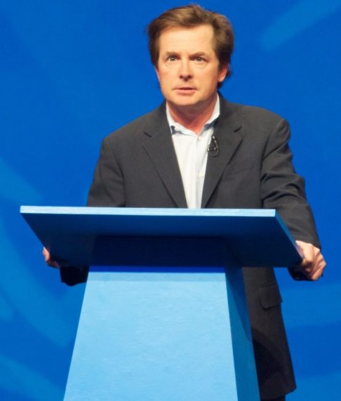 Além de sua carreira como ator, Fox é conhecido por seu ativismo em nome da pesquisa da doença de Parkinson.