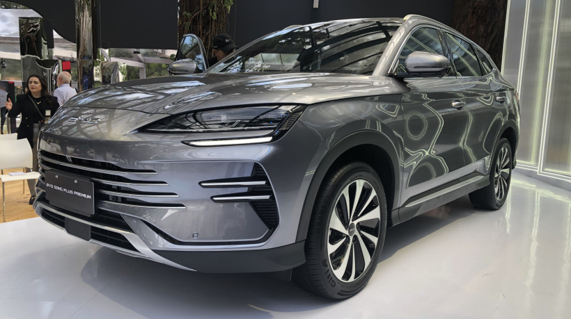 O BYD Song Plus, lan&ccedil;ado em 2022, &eacute; atualmente o SUV h&iacute;brido plug-in mais vendido do Brasil