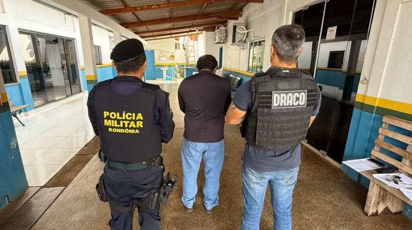 A captura aconteceu pela Polícia Civil de Rondônia