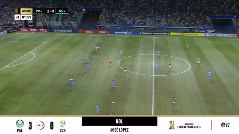 VIROU PASSEIO! Flaco López faz o terceiro do Palmeiras