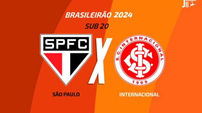 Tricolor Paulista e Colorado medem forças em confronto de equipes que se encontram próximas a zona de rebaixamento do Brasileirão sub-20