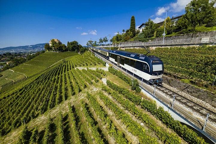  A primeira parada é na vila de Gruyères e nas fábricas do queijo. Na parte da tarde o trem passa em Broc, para visita à Maison Cailler antes de retornar ao ponto de partida.