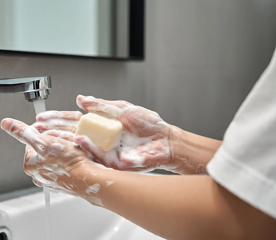 A Agência Nacional de Vigilância Sanitária (Anvisa) suspendeu a venda de uma linha de sabonetes da marca Mercado de Banho no mês de maio por falta de registro. Os sabonetes levam ingredientes como argila verde e açafrão e, sem a aprovação sanitária, não há garantia de segurança na utilização pelo consumidor. Foto com imagem ilustrativa 
