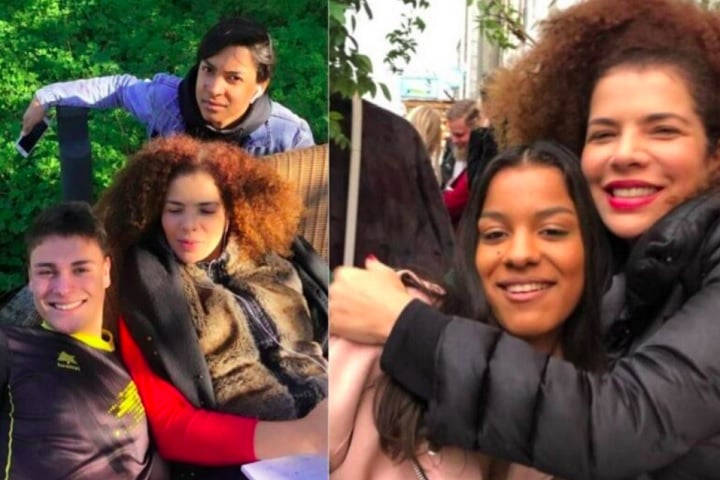 Em 2012, após seu divórcio, a artista adotou três irmãos que conheceu em um abrigo de Alto Araguaia (MT).