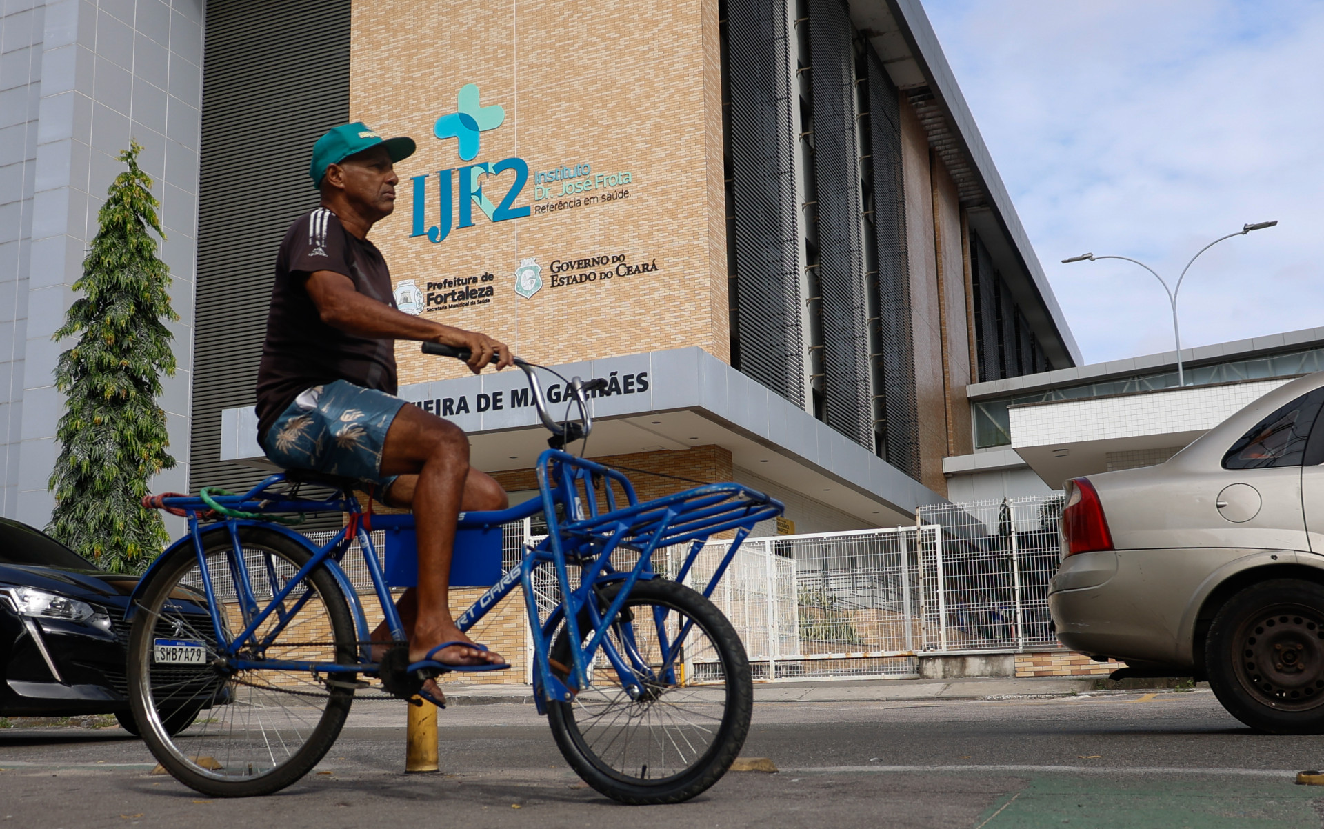 FORTALEZA, CEARÁ,  BRASIL- 29..05..2025:   Programação do Maio Amarelo - Autarquia Municipal de Trânsito e Cidadania (AMC) realiza ação educativa com pacientes vítimas de acidentes no Instituto Dr. José Frota (IJF).   (Daniel Galber/Especial para O POVO)