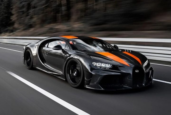 Em 2016, a Bugatti superou a si mesma com o Chiron que, três anos depois, se tornou o primeiro carro de produção a ultrapassar os 490 km/h!