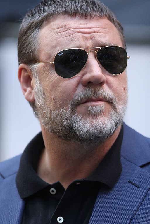 Russell Crowe - Ao contrário do que muita gente pensa, Crowe não é norte-americano. O ator nasceu em Wellington, Nova Zelândia. Ele foi para os Estados Unidos ainda criança. 