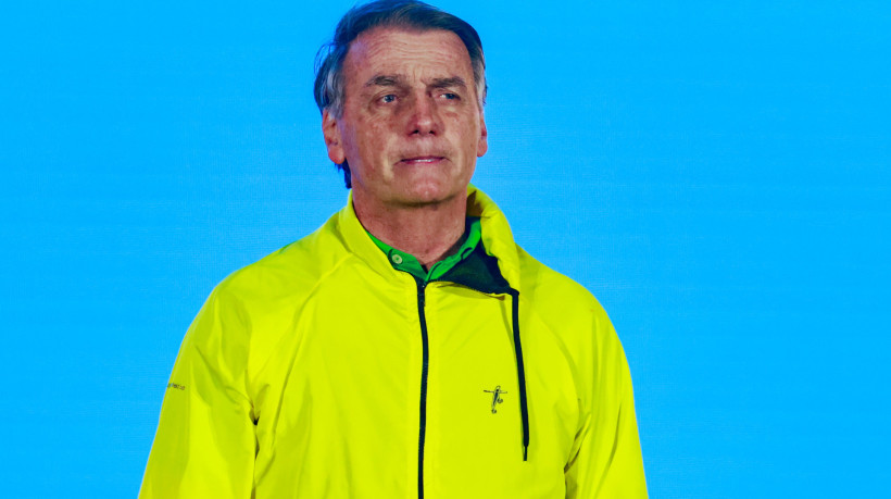 FORTALEZA, CEARÁ, BRASIL, 30-05-2025: Ex-Presidente Jair Bolsonaro em Seminário do PL no Centro de Eventos. (Foto: Samuel Setubal/ O Povo)