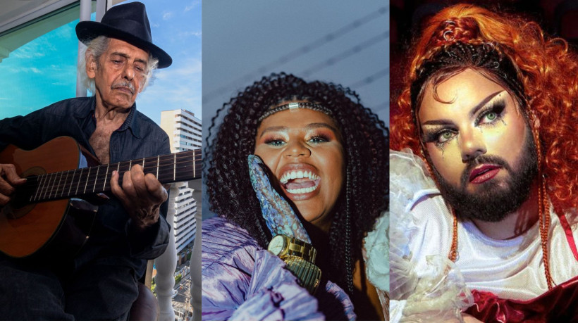 Rodger Rogério, Luiza Nobel e Mulher Barbada integram a programação cultural dos 115 anos do Theatro José de Alencar