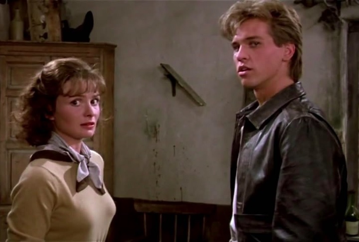 Seus primeiros papéis foram nos filmes Top Secret!: Superconfidencial (1984 - foto), uma comédia de espionagem, e Academia de Gênios (1985), sobre jovens gênios da tecnologia.