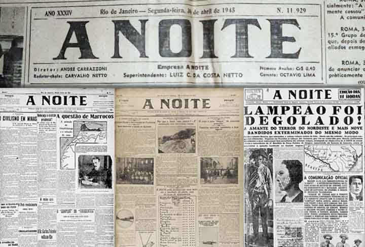 Inicialmente, o prédio foi sede do jornal “A Noite”, vespertino fundado em 1911 pelo jornalista Irineu Marinho, que 14 anos mais tarde lançaria “O Globo”. 
