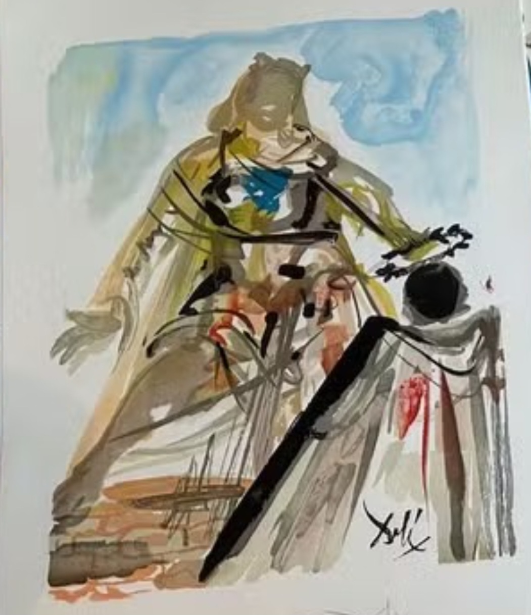 No segundo semestre de 2024, uma coleção de gravuras raras assinadas pelo famoso artista surrealista Salvador Dalí foi descoberta em uma garagem em Londres .