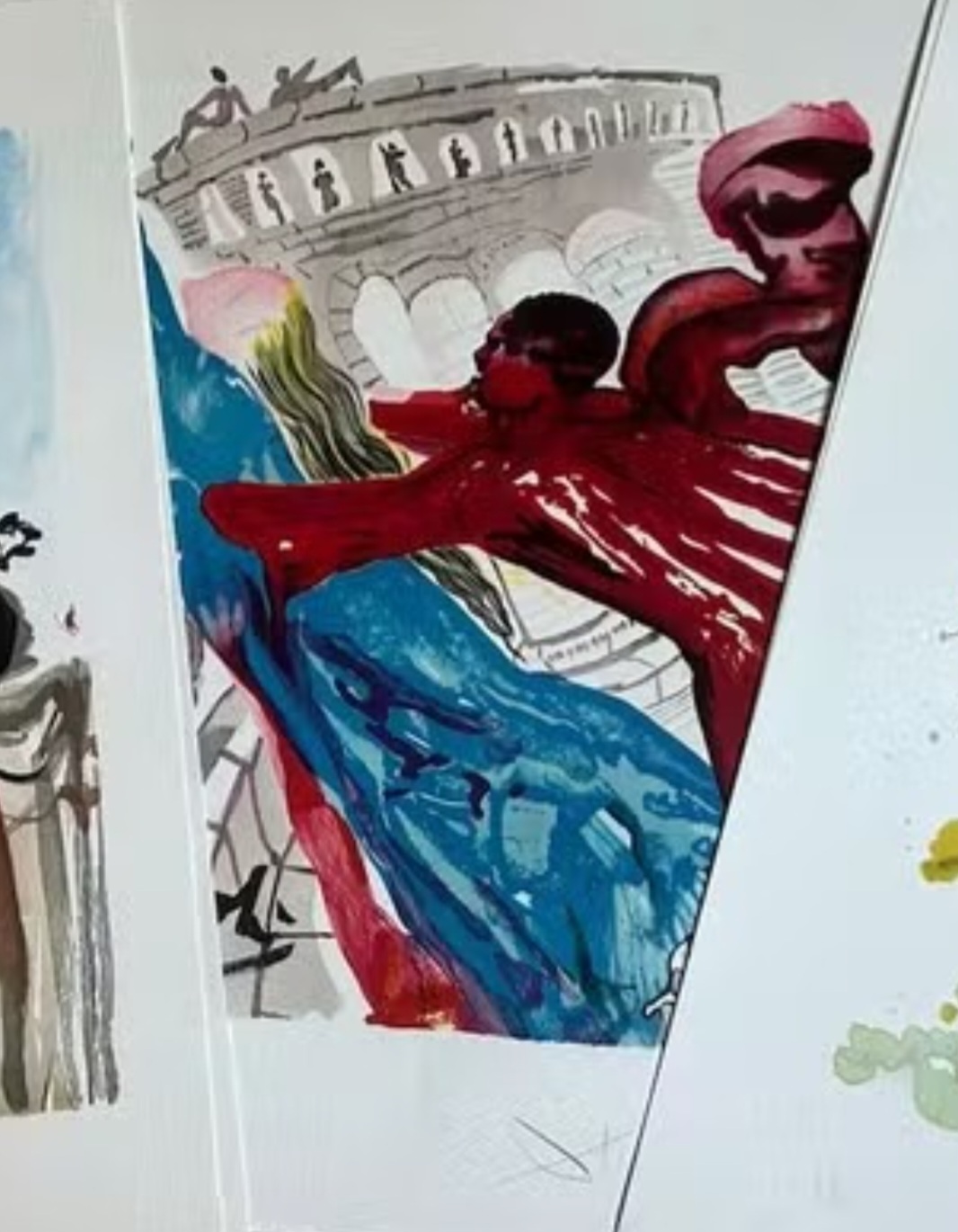 O comprador original adquiriu as litogravuras por apenas 500 euros na década de 1970. Atualmente, as gravuras estão avaliadas entre 300 e 500 euros cada.
