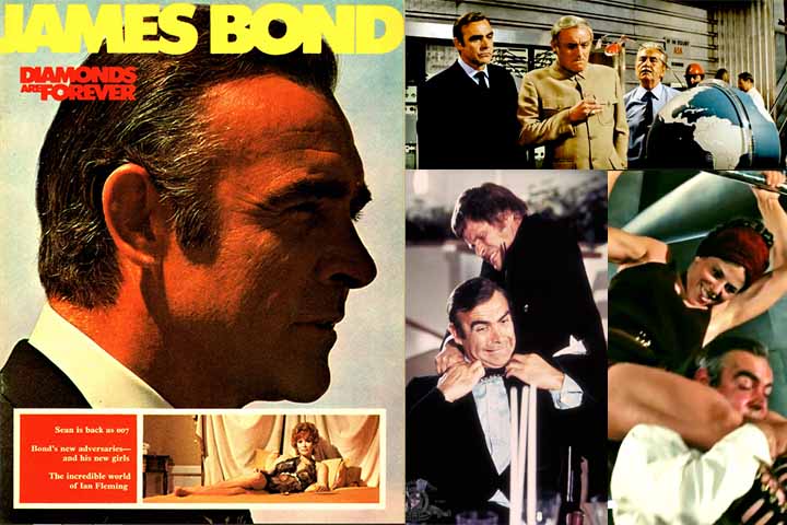 Ele deixou o papel após “Com 007 Só Se Vive Duas Vezes” (1967), mas retornou para “007 - Os Diamantes São Eternos” (1971) e, mais tarde, para “007 - Nunca Mais Outra Vez”, um filme não produzido pela Eon Productions.