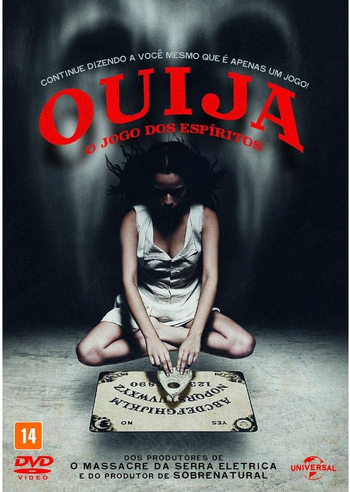 Em 2014, foi lançado Ouija, o Jogo dos Espíritos, estrelado por Olivia Cooke, dirigido por Stiles White. No filme, o tabuleiro provoca mortes e é tratado como um objeto temível que não deve ser manipulado jamais. 