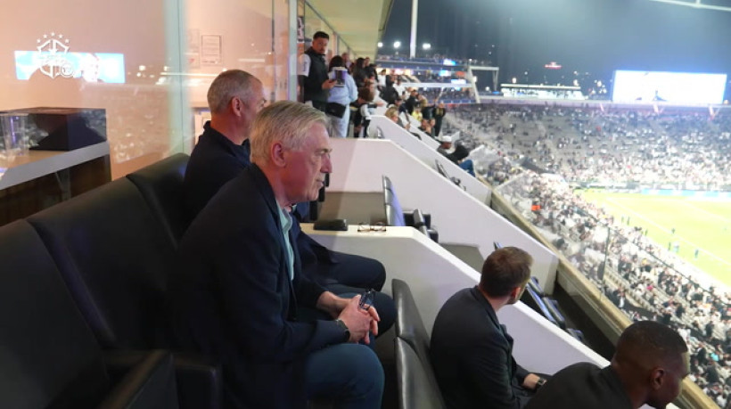 Já em São Paulo, Ancelotti acompanha jogo do Campeonato Brasileiro