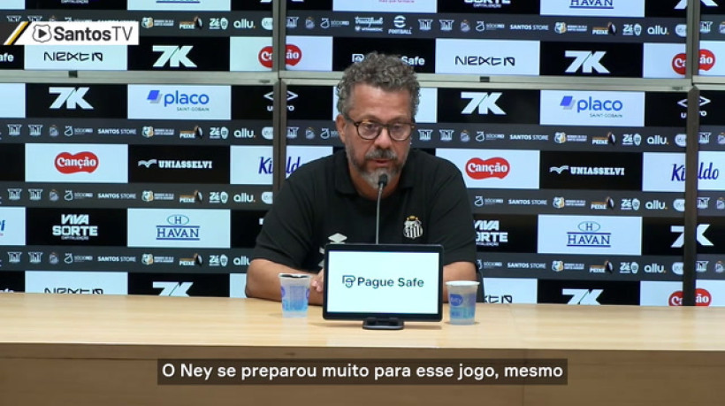 Cleber Xavier comenta expulsão de Neymar contra o Botafogo