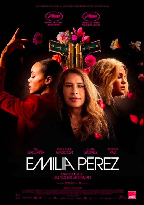 Emilia Pérez (2025) - Dirigido por Jacques Audiard, estrelado por Karla Sofía Gascón, Zoe Saldaña e Selena Gomez.
Este musical em espanhol narra a história de um líder de cartel mexicano que busca redenção ao passar por uma transição de gênero, combinando drama, ação e música de forma inovadora.  