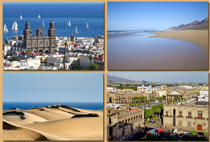 Há belas praias e um centro histórico convidativo, que recebe muitos turistas ao longo do ano. 