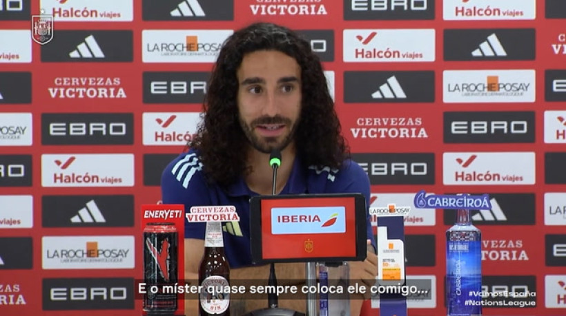 Cucurella sobre Yamal: 'Habilidade difícil de ver hoje em dia'