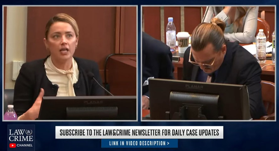 O julgamento começou em abril de 2022 e os jurados ouviram dezenas de testemunhas, além de Depp e Amber. Foram mais de 100 horas de depoimentos, inclusive baixarias e muita lavagem de roupa suja. As sessões eram transmitidas pela internet e o caso virou uma novela da vida real. 